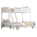 Etagenbett im Auto - Design für Kinder, 90x200 cm & 140x200 cm - YB - LDB00145AAK - 3 - Yorbay.de