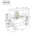 Etagenbett in Hausform mit Fenster, 90x200 cm - YB - LDB00253AAK - 2 - Yorbay.de