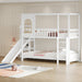 Etagenbett in Hausform mit Fenster, 90x200 cm - YB - LDB00253AAK - 4 - Yorbay.de