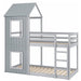 Etagenbett mit Leiter & Baldachin, 90×200 cm - YB - 3071489HAA - 1 - 11 - Yorbay.de