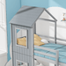 Etagenbett mit Leiter & Baldachin, 90×200 cm - YB - 3071489HAA - 1 - 17 - Yorbay.de