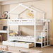 Kinder - Etagenbett mit Stauraumleiter und Schubladen, 90x200cm - YB - LDB00188AAK - 6 - Yorbay.de