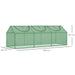 Foliengewächshaus mit Fenster, 180 x 60 x 60 cm - YB - T3323P304181 - 3 - Yorbay.de