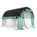 Tunnelgewächshaus mit 6 Fenstern, 300 x 200 x 200 cm - YB - T3323P301749 - 1 - Yorbay.de