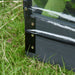 Mini - Gewächshaus mit 12 Rasterfeldern, 120 x 79 x 53 cm - YB - T3323P305498 - 7 - Yorbay.de