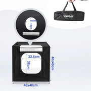 Yorbay Fotobox 40 x 40 x 40 cm mit Beleuchtung 6 - Yorbay.de