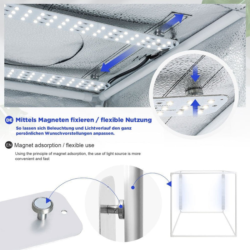 Yorbay Fotobox 40 x 40 x 40 cm mit Beleuchtung 3 - Yorbay.de