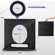 Yorbay Fotobox 52 x 52 x 52 cm mit dimmbarer LED - F208 - 5 - Yorbay.de