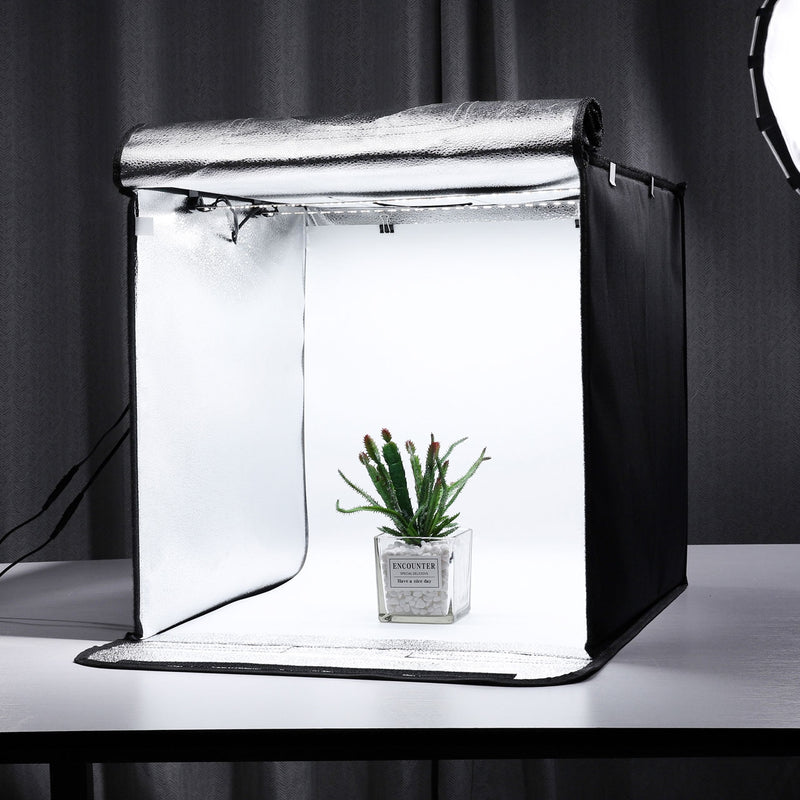 Yorbay Fotobox 52 x 52 x 52 cm mit dimmbarer LED - F208 - 4 - Yorbay.de