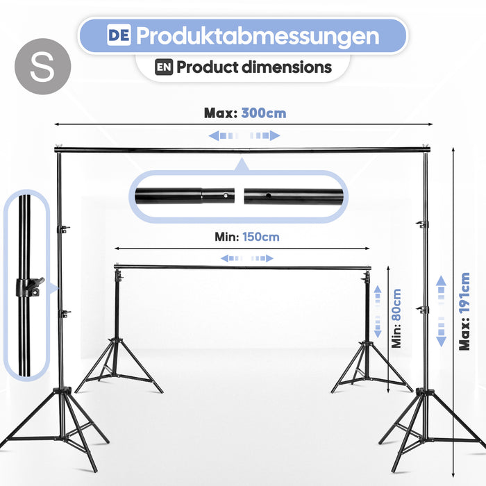 Fotohintergrund-Ständer 7 - Yorbay.de