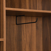 Garderobe mit Spiegel und Abtropfschale - YB - WF230449450N - 4 - Yorbay.de