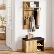 Yorbay Garderoben Set mit Sitzbank für den Flur - YW025-D095 - 8 - Yorbay.de