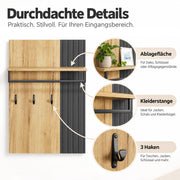 Yorbay Garderoben Set mit Sitzbank für den Flur - YW025-D095 - 5 - Yorbay.de