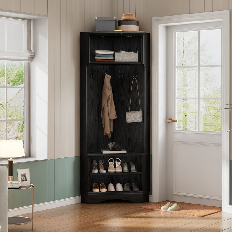 Garderoben - Set mit Kleiderhaken und Ablagen - YB - N657P27134243S - 2 - Yorbay.de