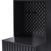 Garderoben - Set mit Sitzbank, Schubladen, Kleiderhaken und Lochwand - YB - N657P29427071S - 19 - Yorbay.de