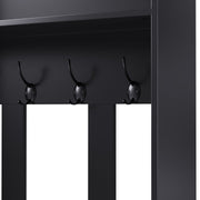 Garderoben - Set mit Sitzbank, Schubladen und 4 Kleiderhaken - YB - N657P29427273W - 16 - Yorbay.de