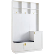 Garderoben - Set mit Bank, Schubladen und Haken - YB - N657P27134950W - 1 - Yorbay.de