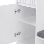 Garderoben - Set mit Sitzbank, Schubladen, Kleiderhaken und Lochwand - YB - N657P29427071W - 5 - Yorbay.de