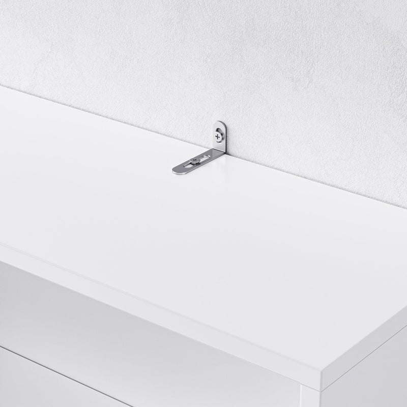 Garderoben - Set mit Sitzbank, Schubladen und 4 Kleiderhaken - YB - N657P29427273W - 8 - Yorbay.de