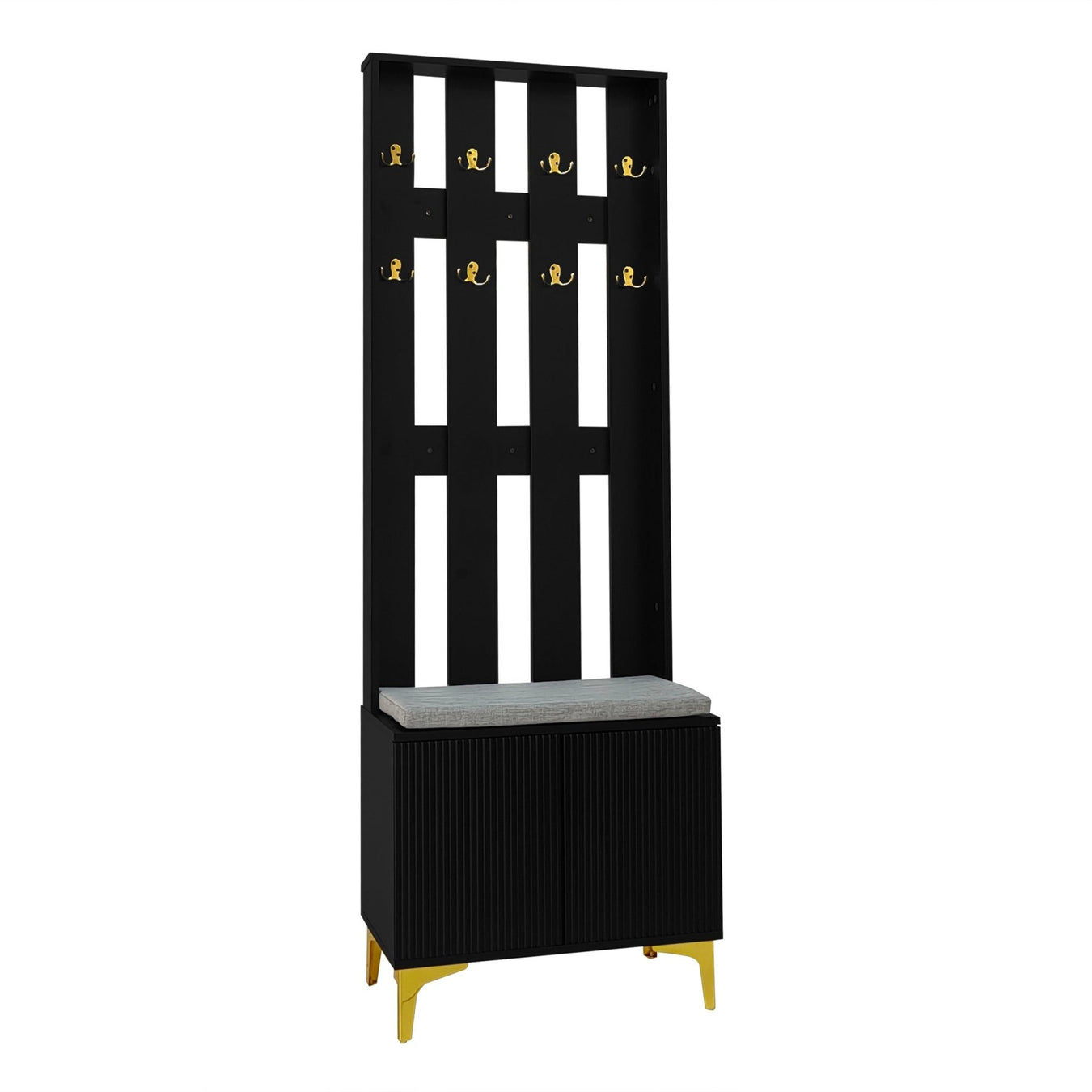 Garderobenset mit Schuhbank und Kissen - YB - N621P232621S - 1 - Yorbay.de