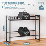 Yorbay Getränkekistenregal aus Metall für 6 Kästen - YB068 - T059 - 3 - Yorbay.de