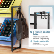 Yorbay Getränkekistenregal aus Metall für 6 Kästen - YB068 - T059 - 5 - Yorbay.de