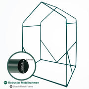 Yorbay Foliengewächshaus 150 × 70 × 190 cm - G42 - 6 - Yorbay.de