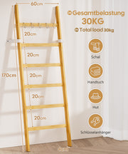 Yorbay Handtuchleiter aus Bambus - YB107 - Z114 - 19 - Yorbay.de