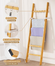 Yorbay Handtuchleiter aus Bambus - YB107 - Z114 - 21 - Yorbay.de