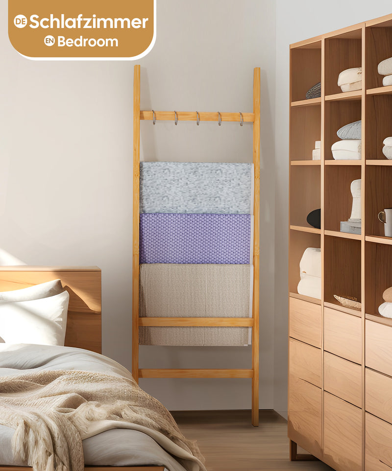 Yorbay Handtuchleiter aus Bambus - YB107 - Z114 - 23 - Yorbay.de