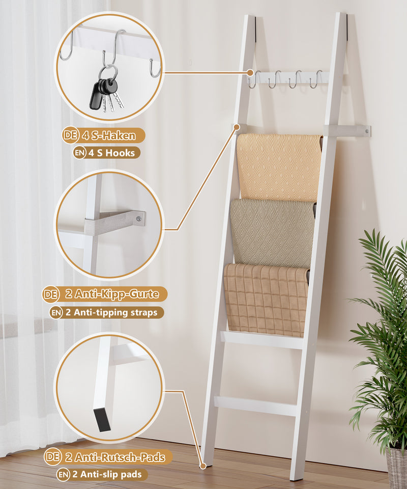 Yorbay Handtuchleiter aus Bambus - YB055 - Z086 - 13 - Yorbay.de