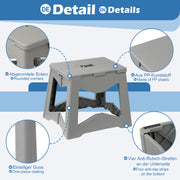 Yorbay Kapphocker mit Sicherheitsverriegelung bis 100 kg - YB119-E021 - 6 - Yorbay.de