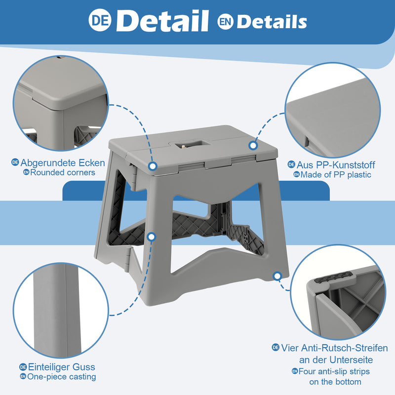 Yorbay Kapphocker mit Sicherheitsverriegelung bis 100 kg - YB119-E021 - 6 - Yorbay.de