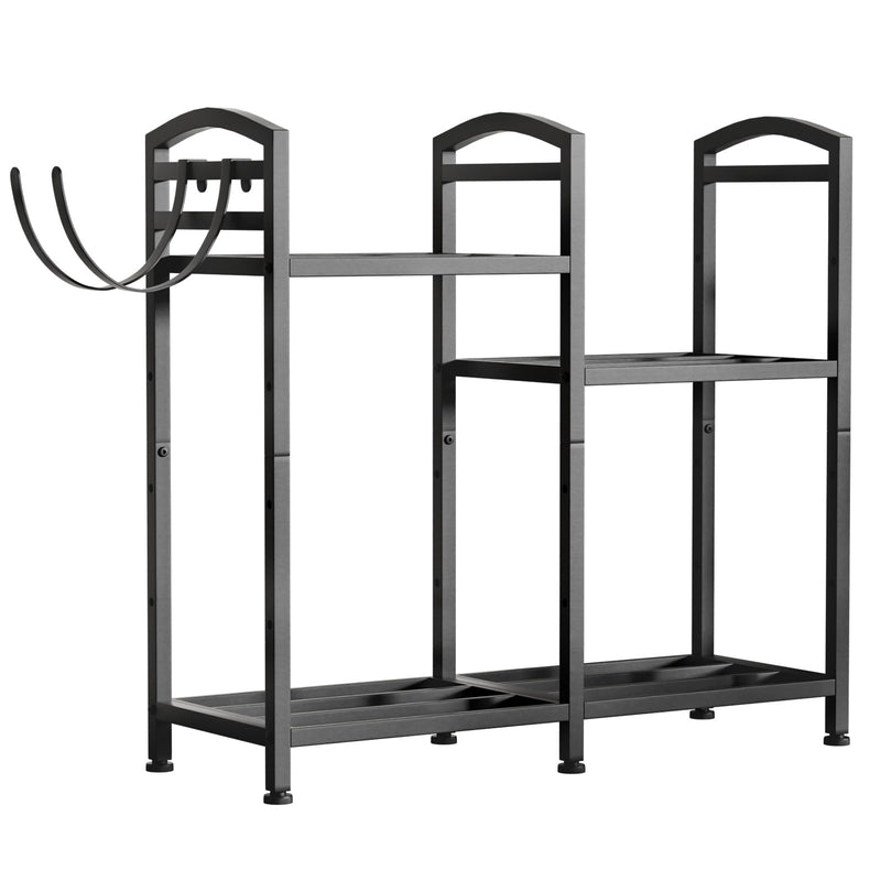 Yorbay Kaminholzregal 4 Ebenen aus Metall mit Oxford - Tasche - YB123-T089 - 1 - Yorbay.de