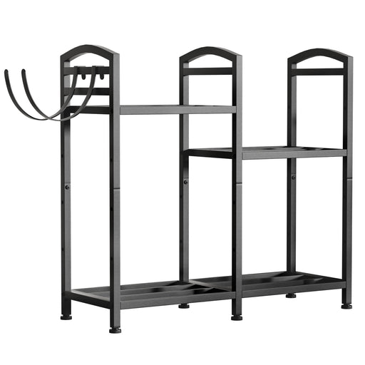 Yorbay Kaminholzregal 4 Ebenen aus Metall mit Oxford - Tasche - YB123-T089 - 1 - Yorbay.de