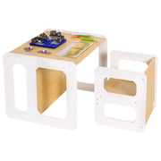 Yorbay 2-in-1 Kindertisch Stuhl Set - YB028-D029 - 2 - Yorbay.de