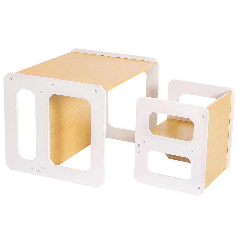 Yorbay 2-in-1 Kindertisch Stuhl Set YB028-YB029 - 1 - Yorbay.de