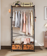 Yorbay Kleiderständer mit 2 Schubladen, 84 x 30 x 181 cm - YB088 - T072 - 7 - Yorbay.de