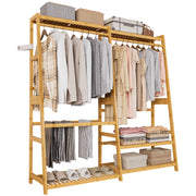 Yorbay Garderobenständer aus Bambus - YB102-Z109 - 8 - Yorbay.de