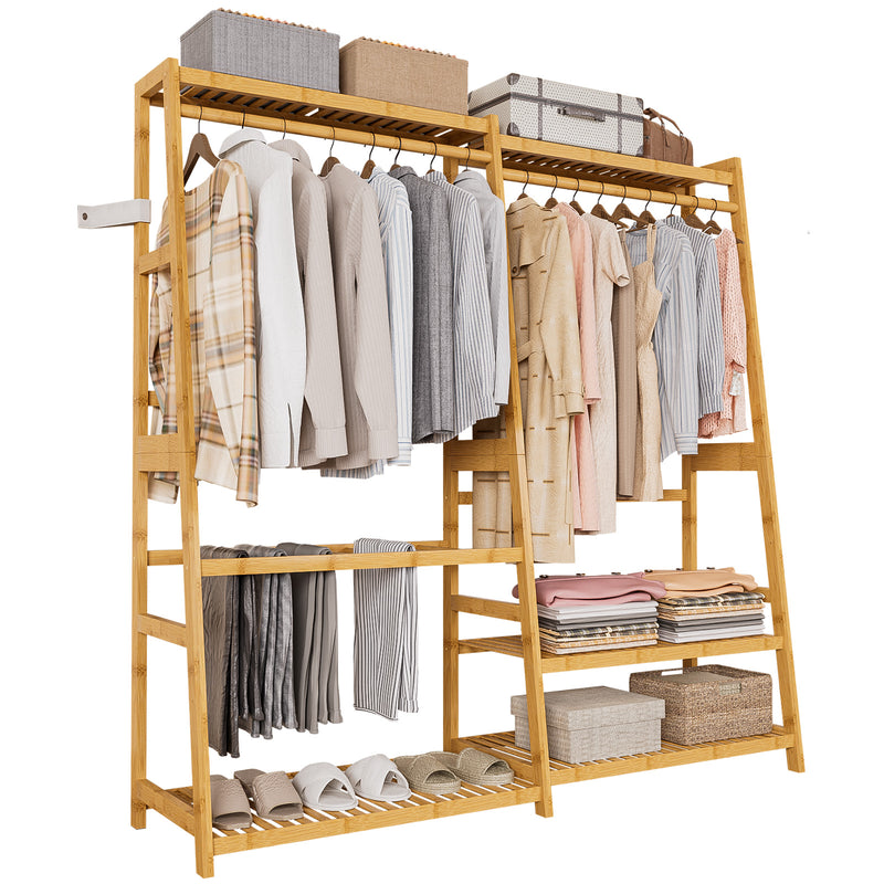 Yorbay Garderobenständer aus Bambus - YB102-Z109 - 8 - Yorbay.de