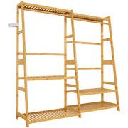 Yorbay Garderobenständer aus Bambus - F204 - 7 - Yorbay.de