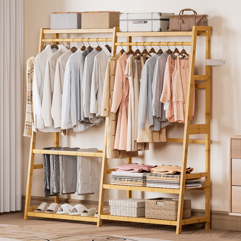 Yorbay Garderobenständer aus Bambus - YB102-Z109 - 9 - Yorbay.de