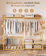 Yorbay Garderobenständer aus Bambus - YB102-Z109 - 12 - Yorbay.de