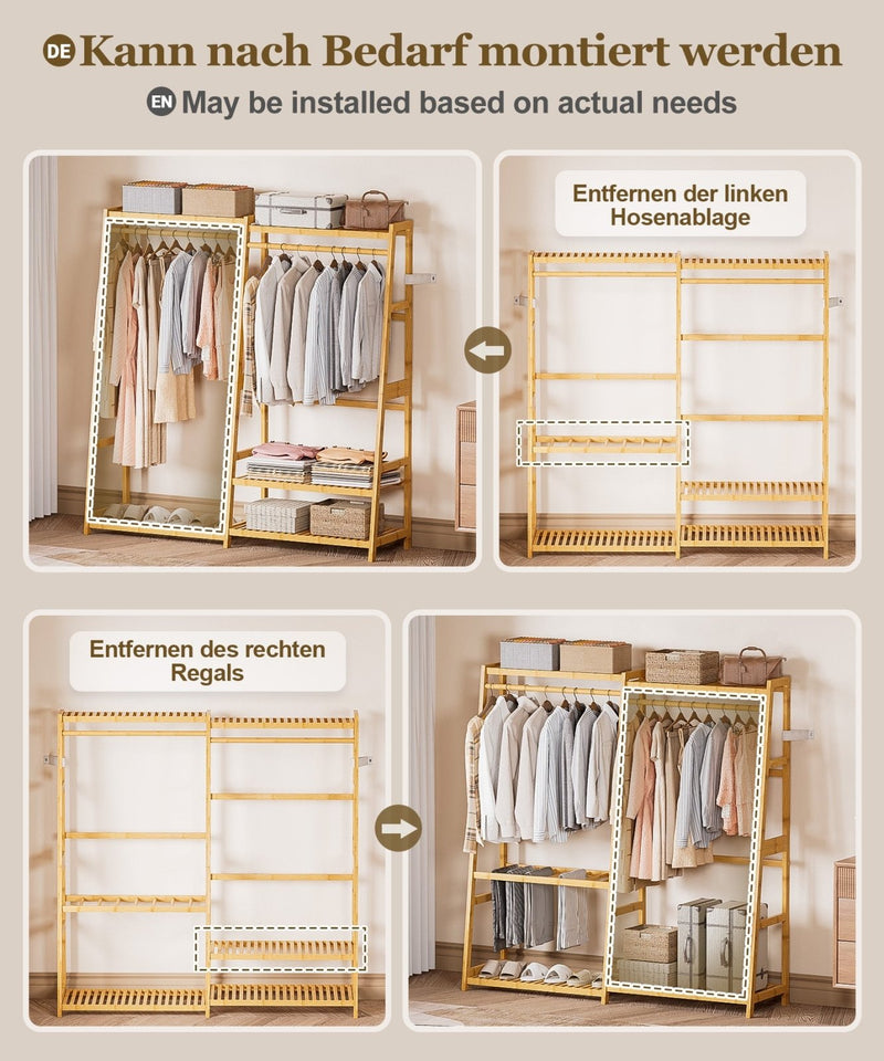 Yorbay Garderobenständer aus Bambus - YB102-Z109 - 15 - Yorbay.de