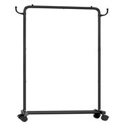 Yorbay Kleiderständer aus Metall mit Rollen, Haken und Ablage, 81/94 x 40 x 132 cm - YB087 - T070 - 1 - Yorbay.de