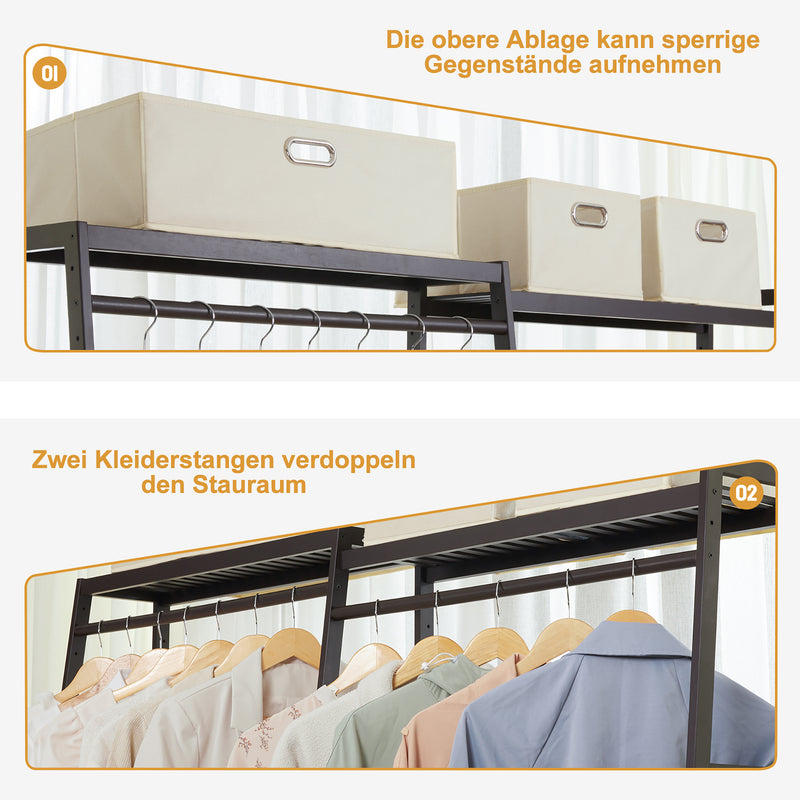 Yorbay bamboo coat rack