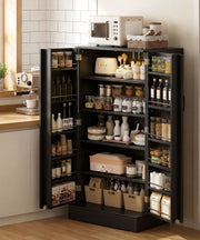 Yorbay Küchenschrank 120cm mit Doppeltür und Sensorlicht - YW007-D074 - 14 - Yorbay.de