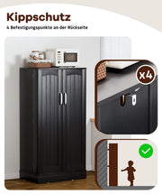 Yorbay Küchenschrank 120cm mit Doppeltür und Sensorlicht - YW007-D091 - 20 - Yorbay.de