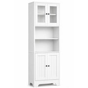 Yorbay Küchenschrank Weiß mit 6 Ebenen - YW006-D073 - 1 - Yorbay.de