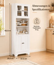 Yorbay Küchenschrank Weiß mit 6 Ebenen - YW006-D073 - 3 - Yorbay.de